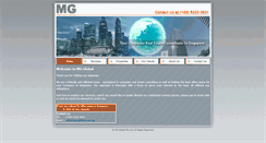 Desktop Screenshot of mg-global.com.sg