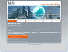 Tablet Screenshot of mg-global.com.sg